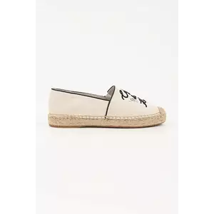 Karl Lagerfeld espadrile KAMINI DUO culoarea bej, KL81125 imagine