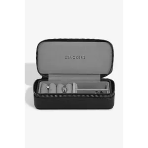 Stackers cutie de voiaj pentru bijuterii culoarea negru, 0 imagine