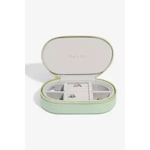 Stackers cutie de voiaj pentru bijuterii culoarea verde, 0 imagine