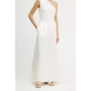 MM fustă culoarea bej, maxi, drept, 2516101028600 imagine