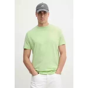 BALR. tricou din bumbac bărbați, culoarea verde, uni, B1112.1281 imagine