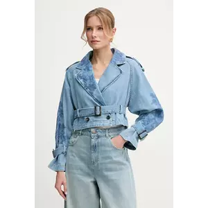 ERMANNO Firenze geacă din denim de tranzitie, 56TD002EI4 imagine