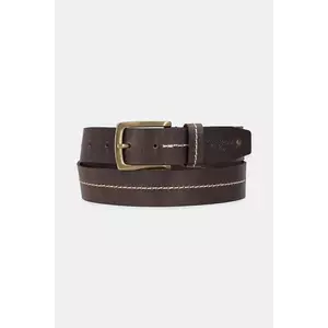Pepe Jeans curea AIDAN BELT bărbați, culoarea maro, PM021048 imagine