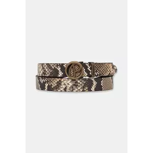 Pepe Jeans curea de piele ATHENAK BELT femei, culoarea maro, PL020865 imagine