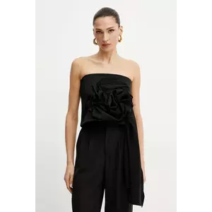 Marella bluză DOLORES femei, culoarea negru, cu imprimeu, 2513161142200 imagine