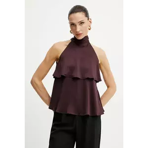 Marella bluză Emme by Marella femei, culoarea violet, uni, 2515161102200 imagine