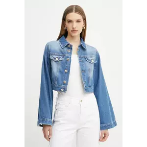 Fracomina geacă din denim de tranzitie, FS25SJ4001D40093 imagine