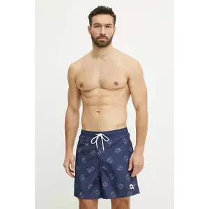 Karl Lagerfeld pantaloni scurți de baie culoarea bleumarin, A1M46060 imagine