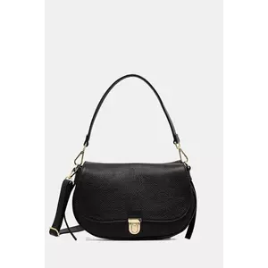 Answear Lab poseta de piele culoarea negru imagine