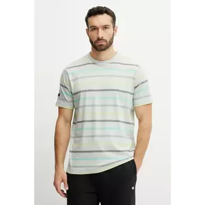 Helly Hansen tricou din bumbac NEWPORT bărbați, culoarea gri, cu imprimeu, 34494 imagine