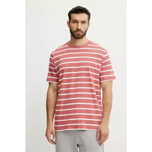 Helly Hansen tricou din bumbac NEWPORT bărbați, culoarea roz, cu imprimeu, 34494 imagine