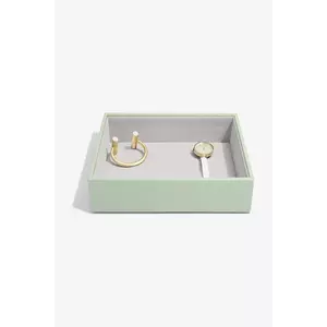 Stackers organizator de bijuterii culoarea verde imagine