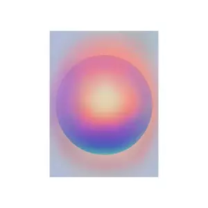 HARTMAN poster cu artă A.I. pe sticlă acrilică Chroma Impulse 08, 30 x 40 cm imagine