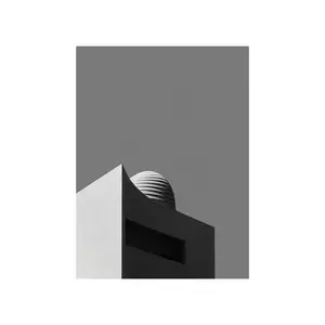 HARTMAN poster cu artă A.I. pe sticlă acrilică Calm Brut 04, 30 x 40 cm imagine