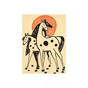 HARTMAN poster cu artă A.I. pe sticlă acrilică Modern Serenity 08, 30 x 40 cm imagine