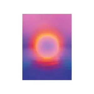 HARTMAN poster cu artă A.I. pe sticlă acrilică Chroma Impulse 06, 30 x 40 cm imagine