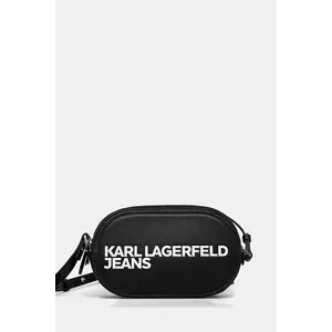 Karl Lagerfeld Jeans geantă culoarea negru, A2W30249 imagine