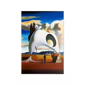 home & lifestyle reproducere pictată în ulei Atawistyczne ruiny po deszczu, Salvador Dali imagine