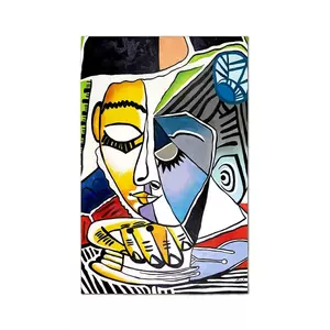 home & lifestyle reproducere pictată în ulei Głowa czytającej kobiety, Pablo Picasso imagine