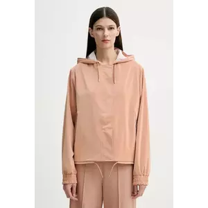 Rains geacă String W Jacket W3 culoarea portocaliu, de tranzitie, 18040 imagine