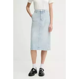 Marc O'Polo fustă din denim midi, drept, 503918624009 imagine