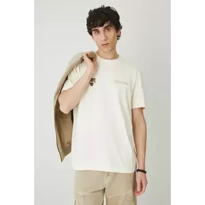 Medicine tricou barbati, culoarea bej, cu imprimeu imagine