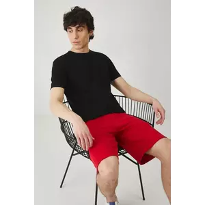 Medicine pantaloni scurti barbati, culoarea rosu imagine