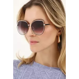 Medicine ochelari de soare culoarea roz imagine