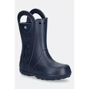 Crocs cizme HANDLE IT RAIN BOOT KIDS culoarea bleumarin, 211052 imagine