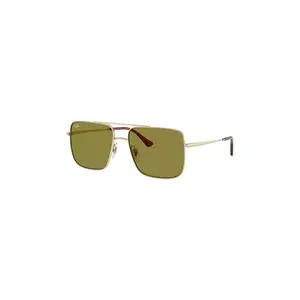 Ray-Ban ochelari de soare culoarea auriu, 0RB3758 imagine