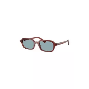 Ray-Ban ochelari de soare culoarea bordo, 0RB4455 imagine
