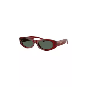 Versace ochelari de soare femei, culoarea bordo, 0VE4487 imagine
