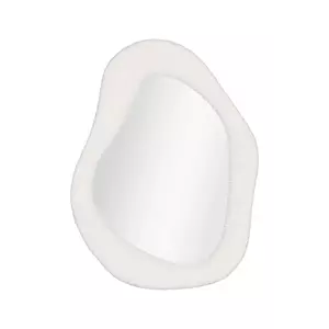 House Nordic oglindă de perete Bosa culoarea alb imagine