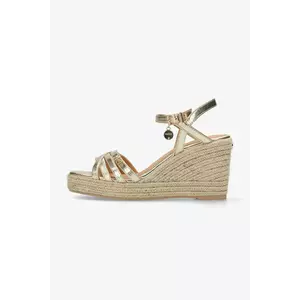 Mexx espadrile NOEMI PAKINA culoarea auriu, toc pana, MI001600751W imagine