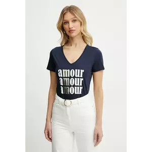 Morgan tricou DAMOUR femei, culoarea alb, DAMOUR imagine