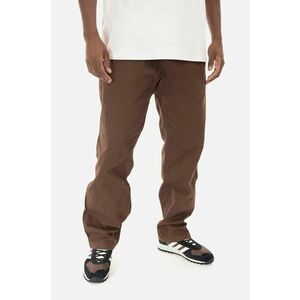 Gramicci pantaloni de bumbac Gramicci Pant culoarea maro, G102.OGT imagine