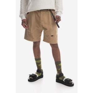 Gramicci pantaloni scurti din bumbac Gadget Short culoarea bej imagine