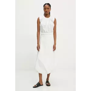 Answear Lab bluză și fustă femei, culoarea alb imagine