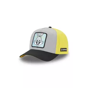 Capslab șapcă de baseball din bumbac x Looney Tunes culoarea galben, cu imprimeu, CL/LOO11/1/CT/BEP1 imagine