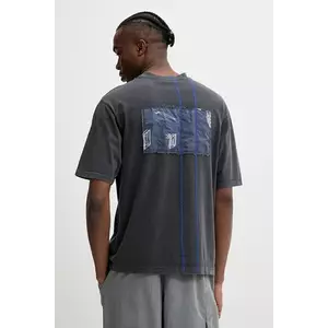 A-COLD-WALL* tricou din bumbac barbati, culoarea gri, cu imprimeu, ACWMTS205 imagine