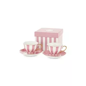 home & lifestyle set de cești și farfurioare pentru 2 persoane. 220 ml imagine