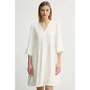 Bruuns Bazaar rochie culoarea bej, mini, dreaptă, BBW4580 imagine