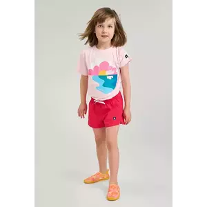 Reima pantaloni scurti de baie copii Nauru culoarea rosu, 5200158C imagine