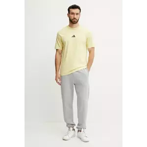 adidas tricou din bumbac City Escape barbati, cu imprimeu, JF3330 imagine