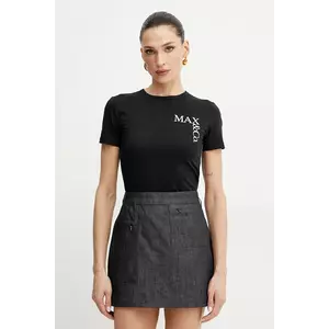 MAX&Co. tricou femei, culoarea negru, 2518971012200 imagine