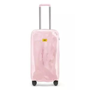 Crash Baggage valiză TRUNK Medium size 36x35x72 cm culoarea roz, CB168 imagine
