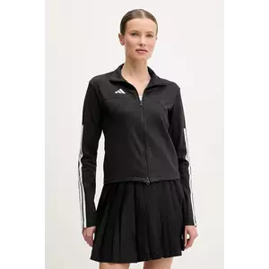 adidas bluză Tiro femei, culoarea negru, cu imprimeu, JG4104 imagine