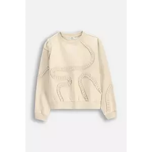 Coccodrillo bluză copii culoarea bej, NOSTALGIC MEADOW GIRL JUNIOR imagine