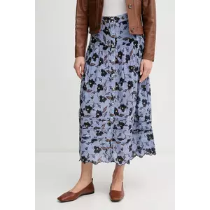 Pepe Jeans fustă din bumbac ENODIA midi, evazati, PL901193 imagine