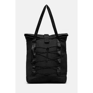 Rains geantă Trail Rolltop Tote Bag W3 culoarea negru, 13390 imagine